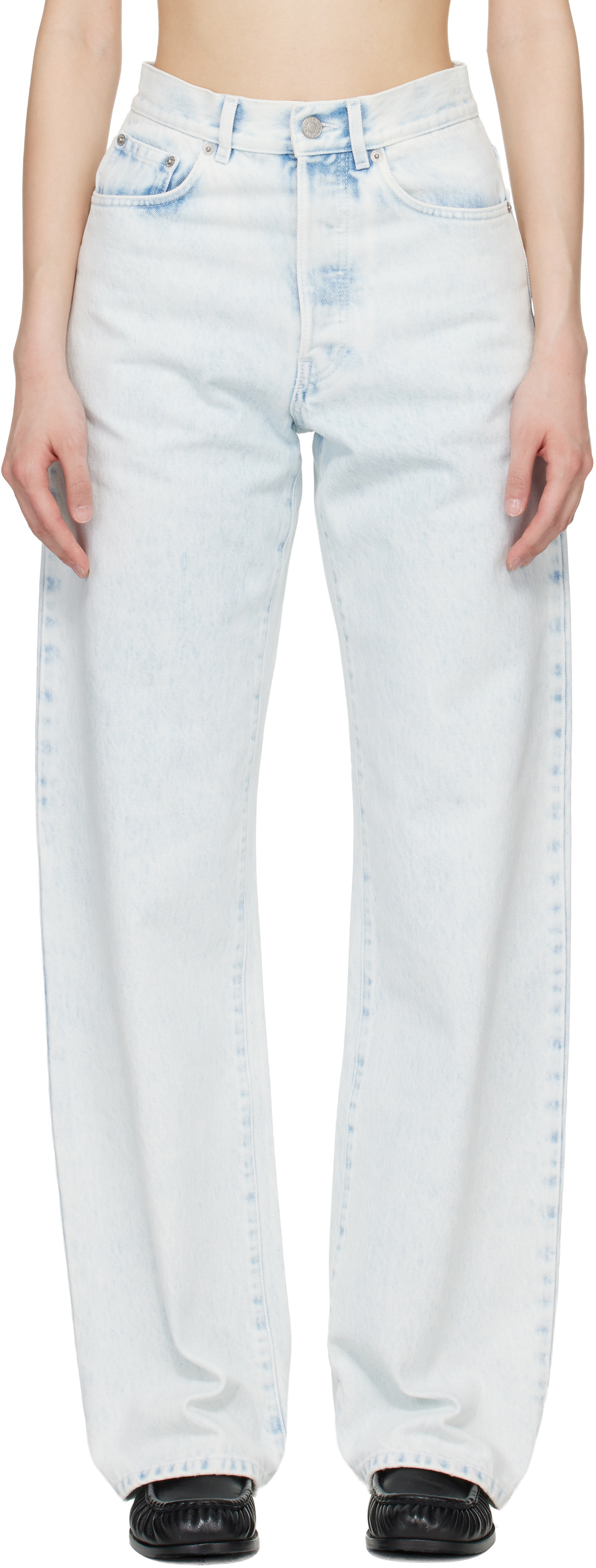 Dries Van Noten Blue Peyton Jeans