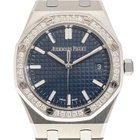 Audemars Piguet Royal Oak Automatic Diamond Blue Dial Unisex Watch 77451ST.ZZ.1361ST.04