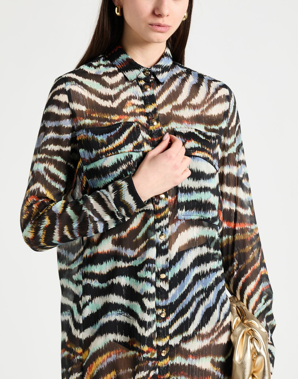Just Cavalli Womens Mini dress in Black