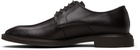 Hugo Brown Leather Embossed Logo Derbys