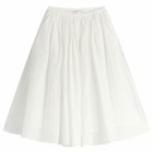 Nothing Written Women's Shore Linen Midi Skirt in White