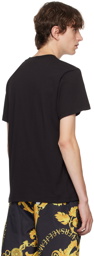 Versace Jeans Couture Black V-Emblem T-Shirt