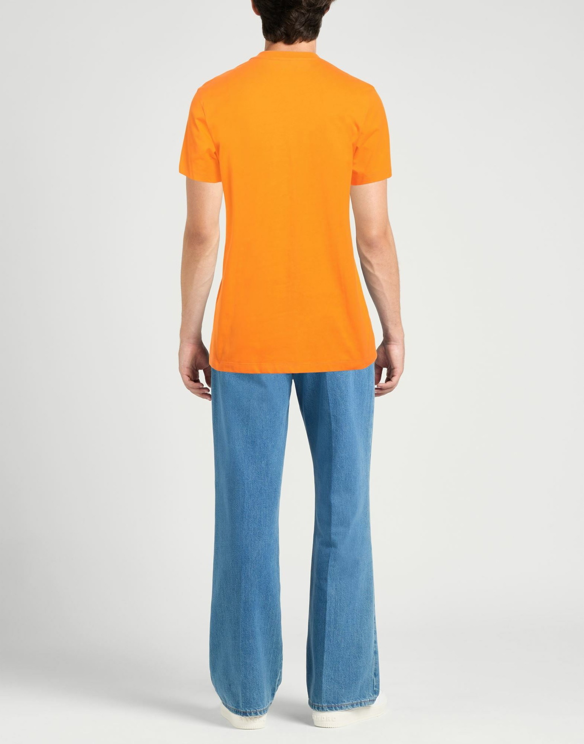 Dondup Mens T-shirt in Orange