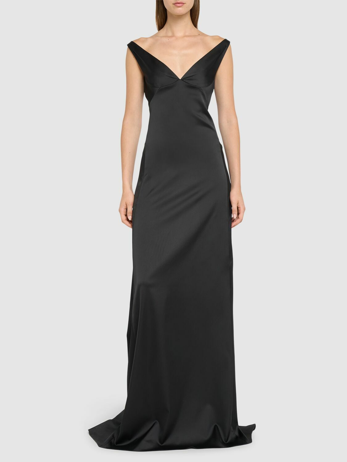 【送料&関税込】Dsquared2 Crepe Dress DSQUARED2 Daisy Crepe Cady Gown Dsquared2