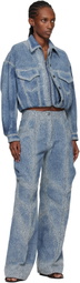 Kiko Kostadinov Blue Centennial Jeans