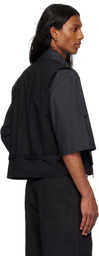 LEMAIRE Black Technical Vest