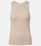 Brunello Cucinelli Monili cotton-blend tank top