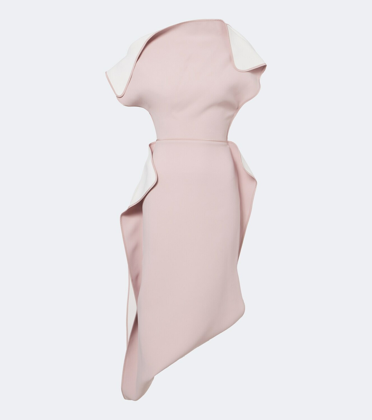Maticevski Invoke draped asymmetric midi dress