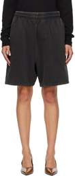 Entire Studios Black Standard Sweat Shorts