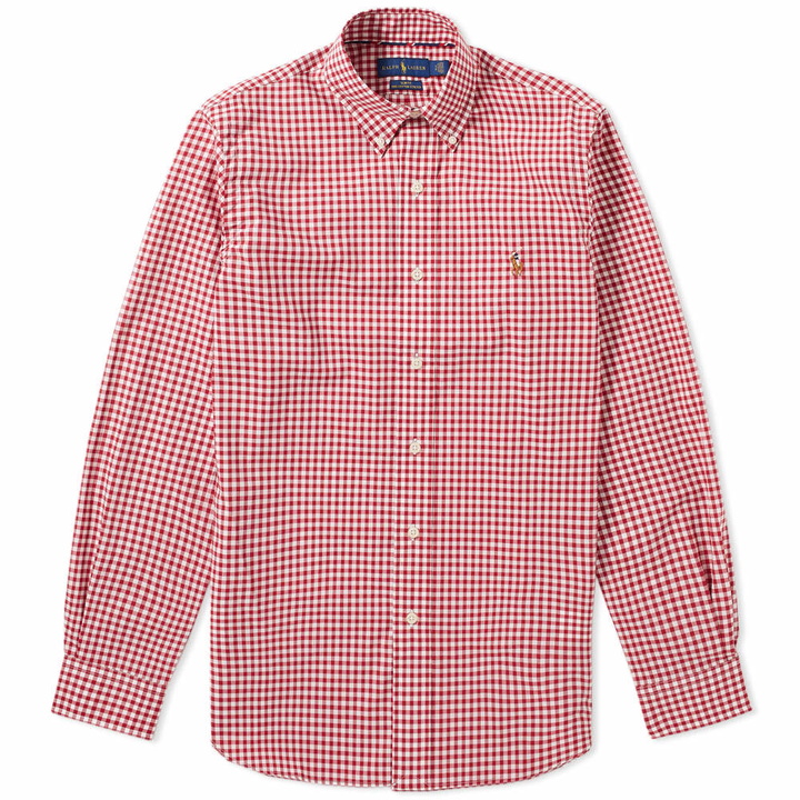 Photo: Polo Ralph Lauren Button Down Gingham Shirt