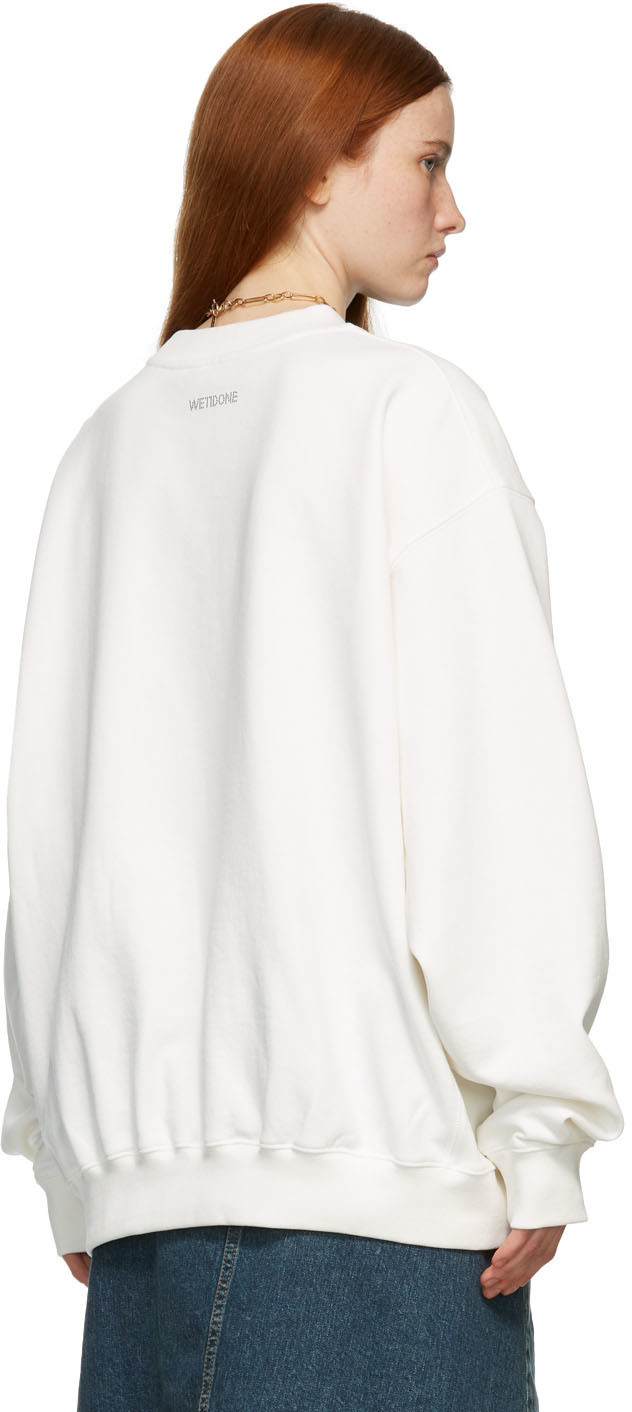 We11done Off-White New Logo Sweatshirt