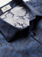 ETRO - Slim-Fit Paisley-Print Cotton Shirt - Blue