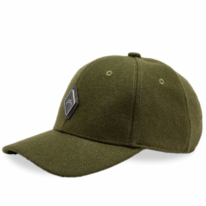 Photo: A-COLD-WALL* Men's Diamond Wool Cap in Pine Green