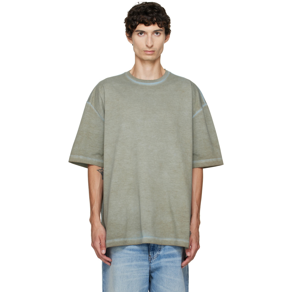 Maison Margiela Gray Oversized T-shirt