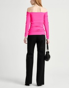Chiara Boni La Petite Robe Womens Top Fuchsia