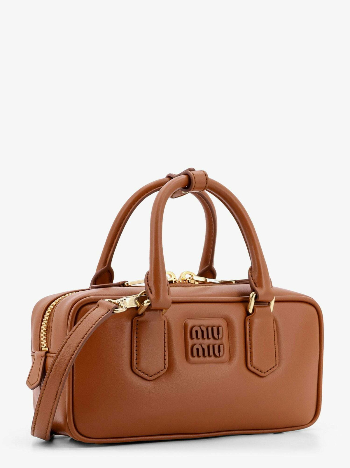 Miu Miu Brown Arcadie Womens Handbag Miu Miu