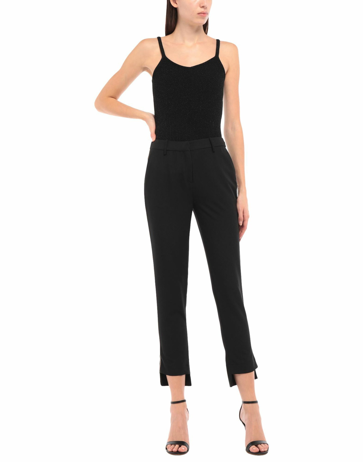 Jijil Womens Pants in Black