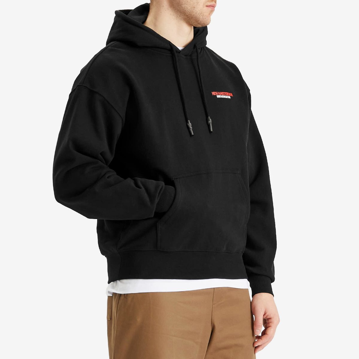 New Amsterdam Surf Association Men's Rated Hoodie in Black