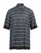 Dries Van Noten Mens Shirt in Navy