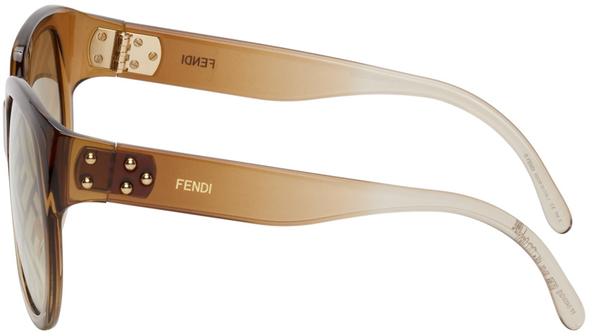 Fendi Brown Forever Fendi Fabulous 2.0 Sunglasses Fendi