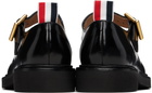 Thom Browne Black Soft Spazzolato Stud Thom John Loafers