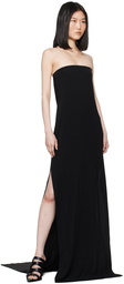 Ann Demeulemeester Black Aura X-Long Maxi Dress