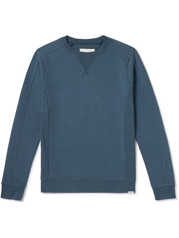 Photo: Kestin - Drymen Cotton-Jersey Sweatshirt - Blue