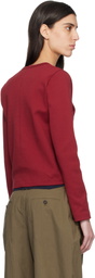 FLORE FLORE Red Poppy Cardigan