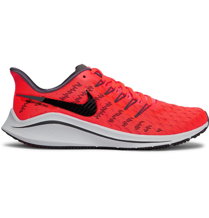 Photo: Nike Running - Air Zoom Vomero 14 Mesh Running Sneakers - Orange