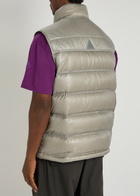 Moncler Grenoble Nantu Padded Shell Gilet Grey
