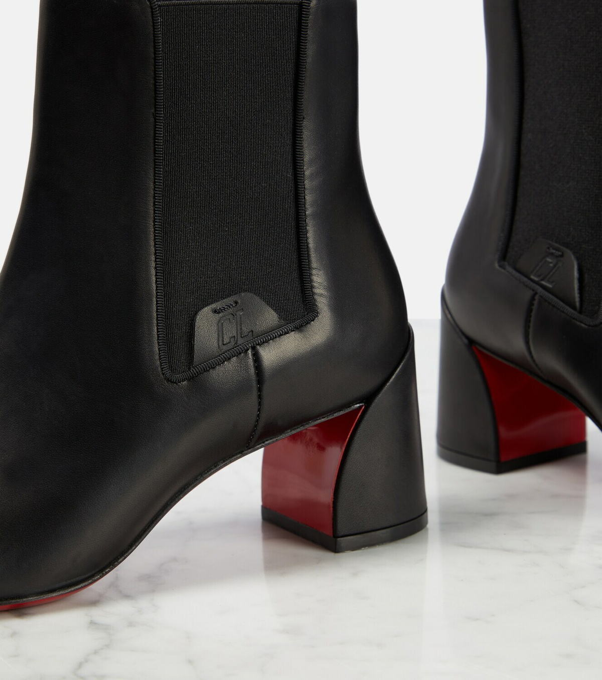 Christian Louboutin Turelastic leather ankle boots Christian Louboutin