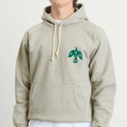 By Parra Men's Crow Logo Hoodie in Heather Grey