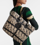 Altuzarra Watermill raffia tote bag