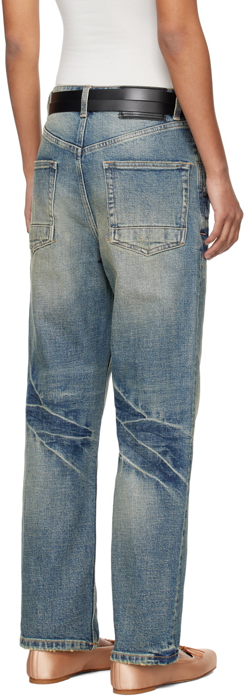 Fax Copy Express Blue Workers Jeans