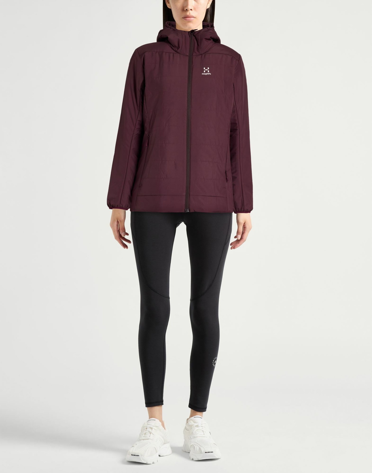Haglöfs Womens Puffer Burgundy