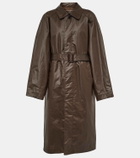 Lemaire Coated cotton raincoat