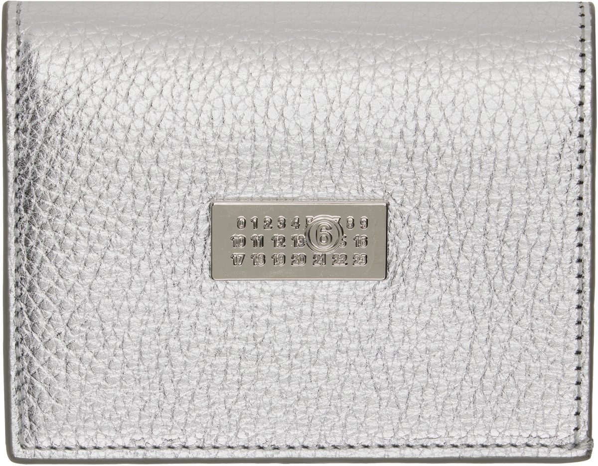 MM6 Maison Margiela White & Black Origami 6 Chain Wallet MM6 MM6 Maison Margiela White & Black Origami 6 Chain Wallet MM6