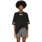 Dolce and Gabbana Black Reflective Tape T-Shirt