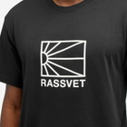 PACCBET Men's Big Logo T-Shirt in Black