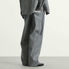 Applied Art Forms Men's Herringbone Contruction Pants in Raw Denim