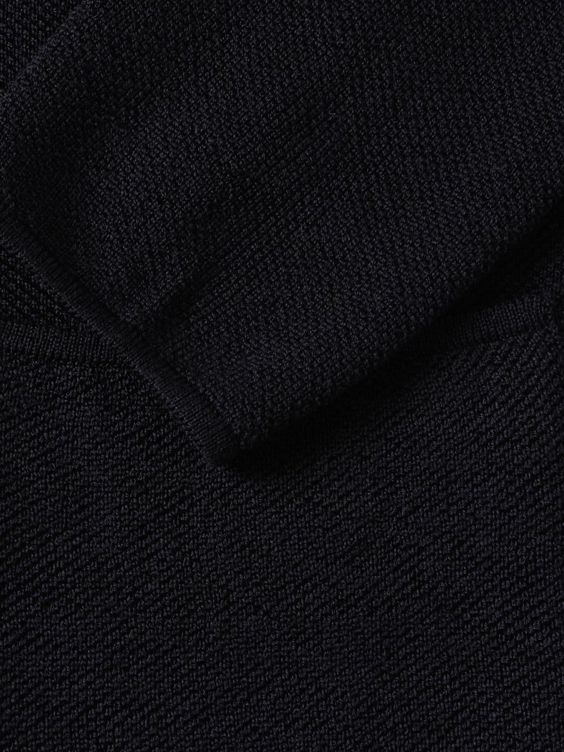 Richard James - Merino Wool Cardigan - Blue