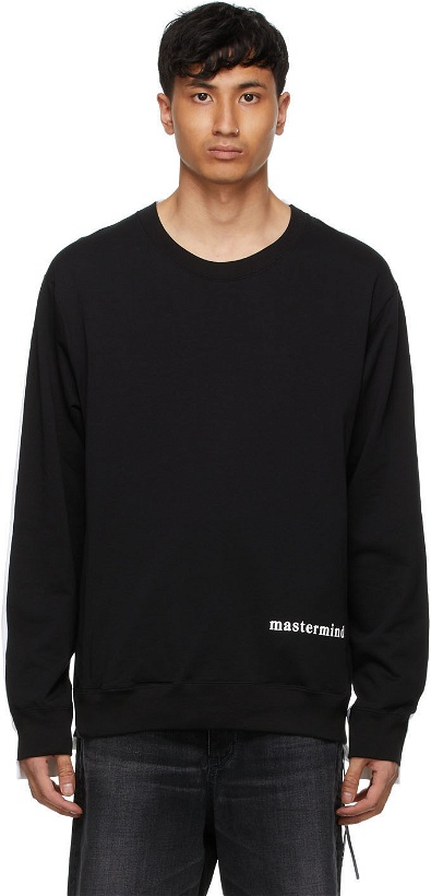 Photo: mastermind JAPAN Black & White Logo Sweatshirt