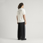 END. Worn Established T-shirt in Smoke White