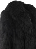 Saint Laurent Faux Fur Coat