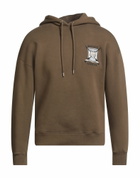 Maison Kitsuné Mens Sweatshirt in Military green