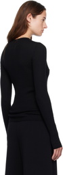 Moncler Genius Moncler x EE72 Black Wool Cardigan