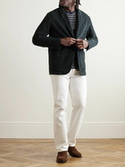 Mr P. - Stretch Organic Cotton-Needlecord Blazer - Gray