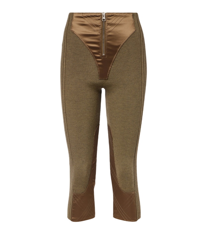 Photo: Jean Paul Gaultier Wool-blend Capri pants