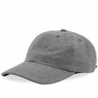 Norse Projects Men's Loro Piana Sports Cap in Light Grey Melange