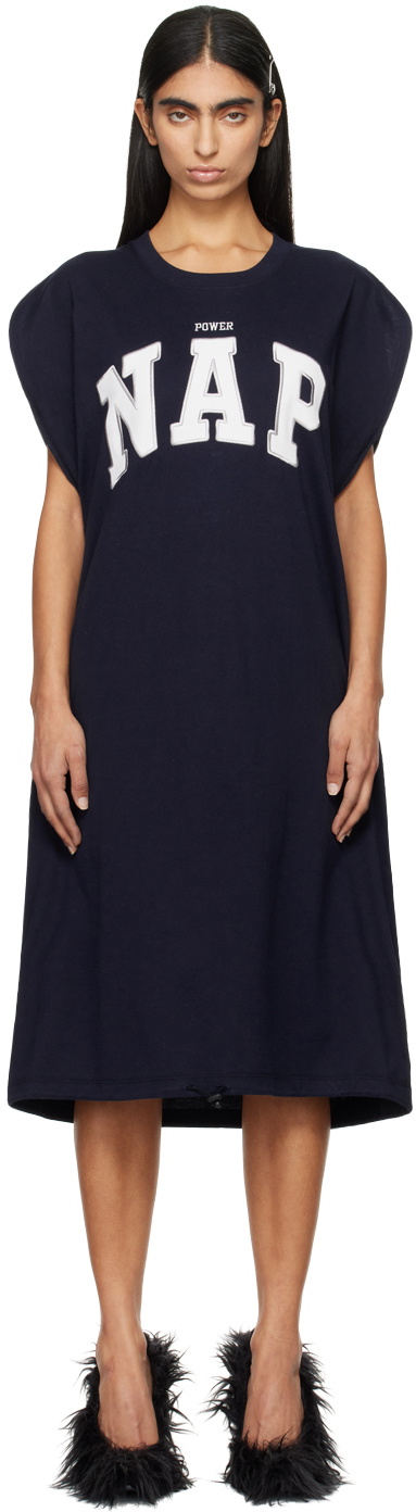 doublet Navy 'Power Nap' T-shirt Doublet